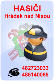 Hasiči Hrádek nad Nisou: 482723033, 485140065